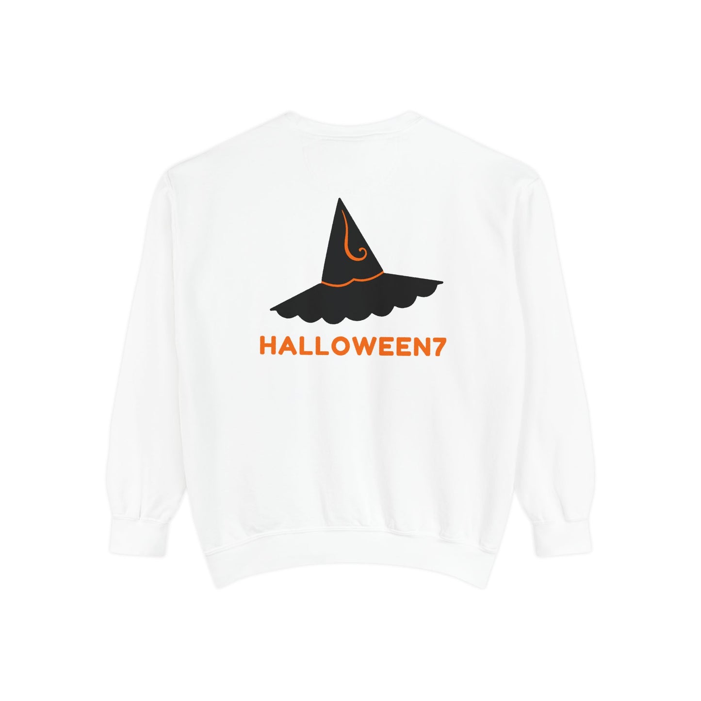 Halloween Best Costume Sweatshirt - Unisex Garment-Dyed