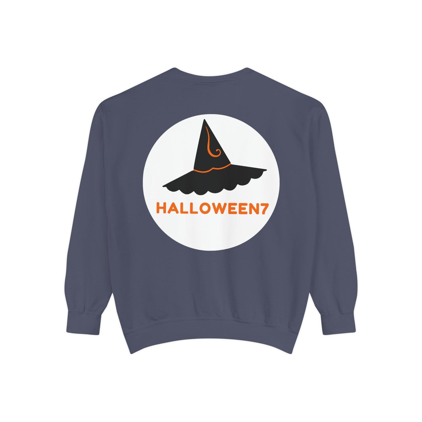 Halloween Best Costume Sweatshirt - Unisex Garment-Dyed