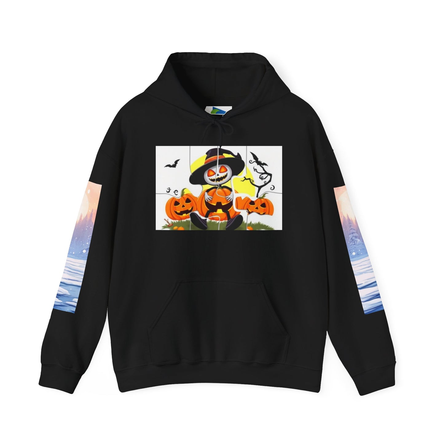 Halloween Pumpkin Hoodie - Unisex Heavy Blend™ Sweatshirt