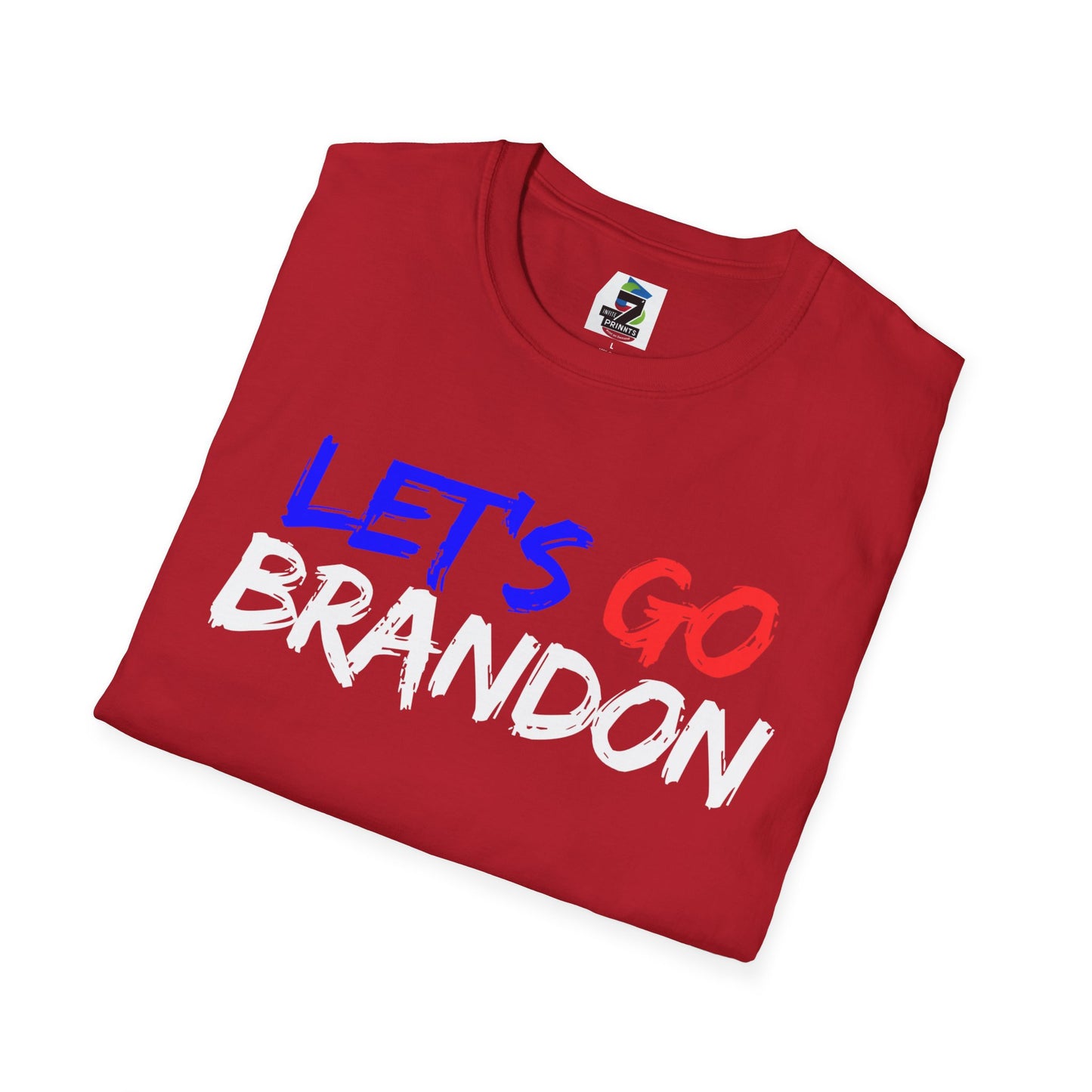 Patriotic Unisex T-Shirt - 'Let's Go Brandon' with Eagle Design