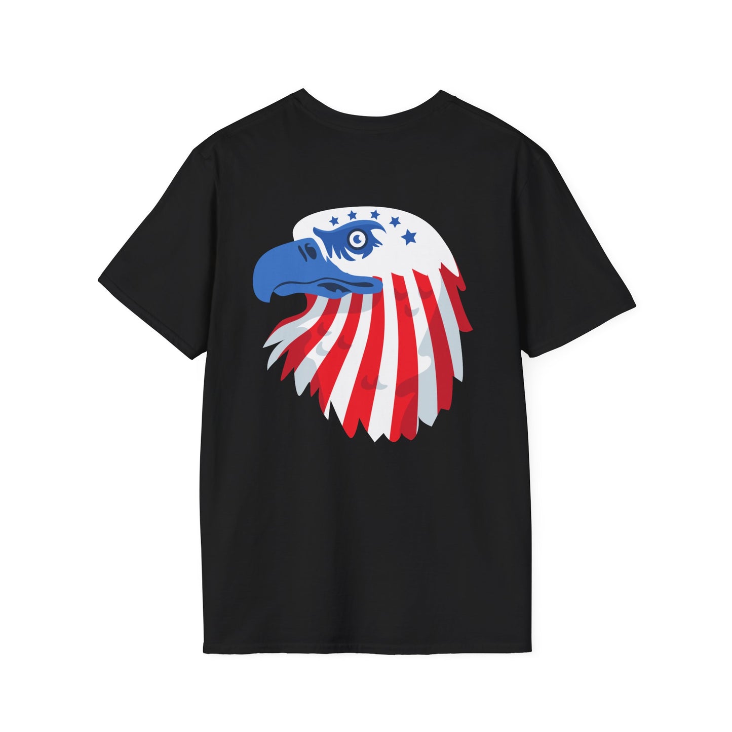 Patriotic Unisex T-Shirt - 'Let's Go Brandon' with Eagle Design