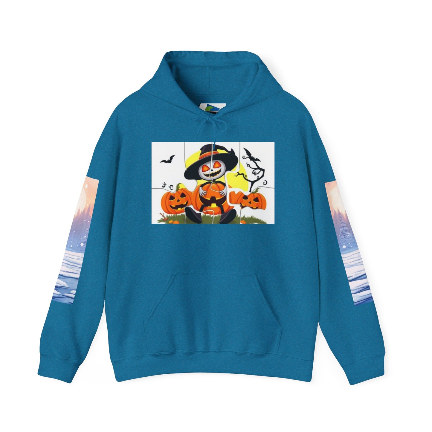 Halloween Pumpkin Hoodie - Unisex Heavy Blend™ Sweatshirt