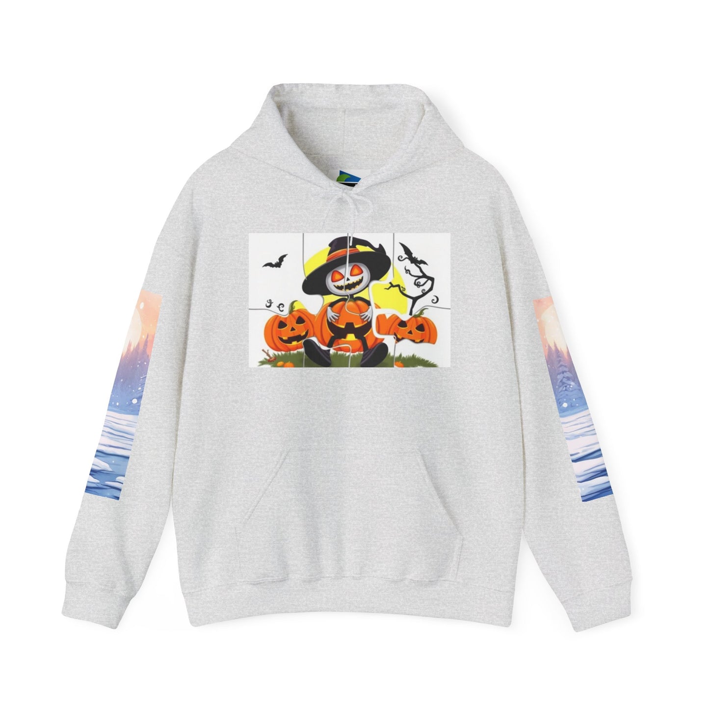 Halloween Pumpkin Hoodie - Unisex Heavy Blend™ Sweatshirt