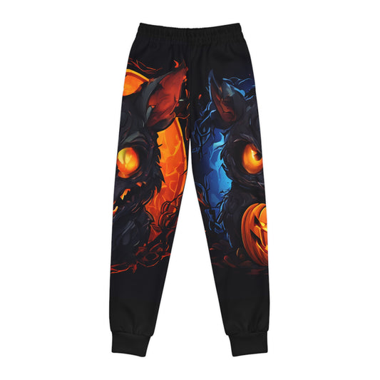 Halloween Youth Joggers with Spooky Design