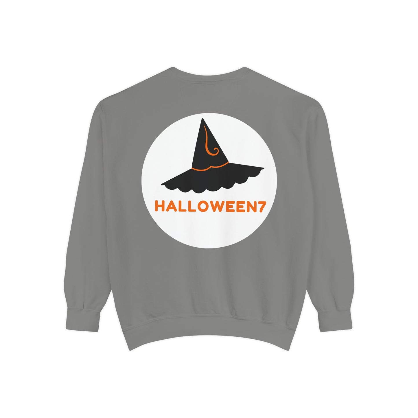 Halloween Best Costume Sweatshirt - Unisex Garment-Dyed