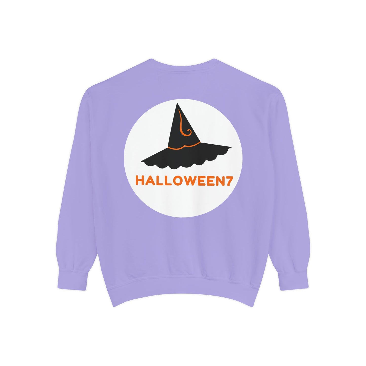 Halloween Best Costume Sweatshirt - Unisex Garment-Dyed