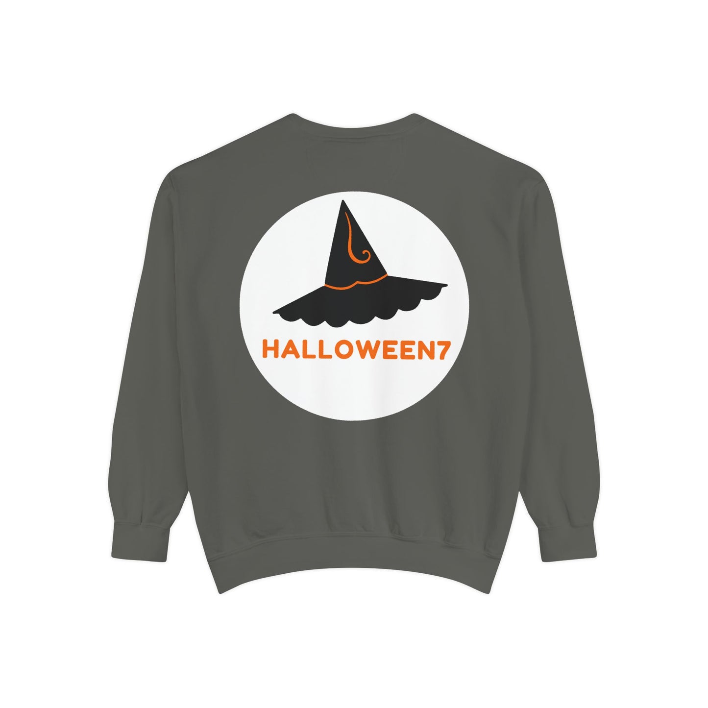 Halloween Best Costume Sweatshirt - Unisex Garment-Dyed