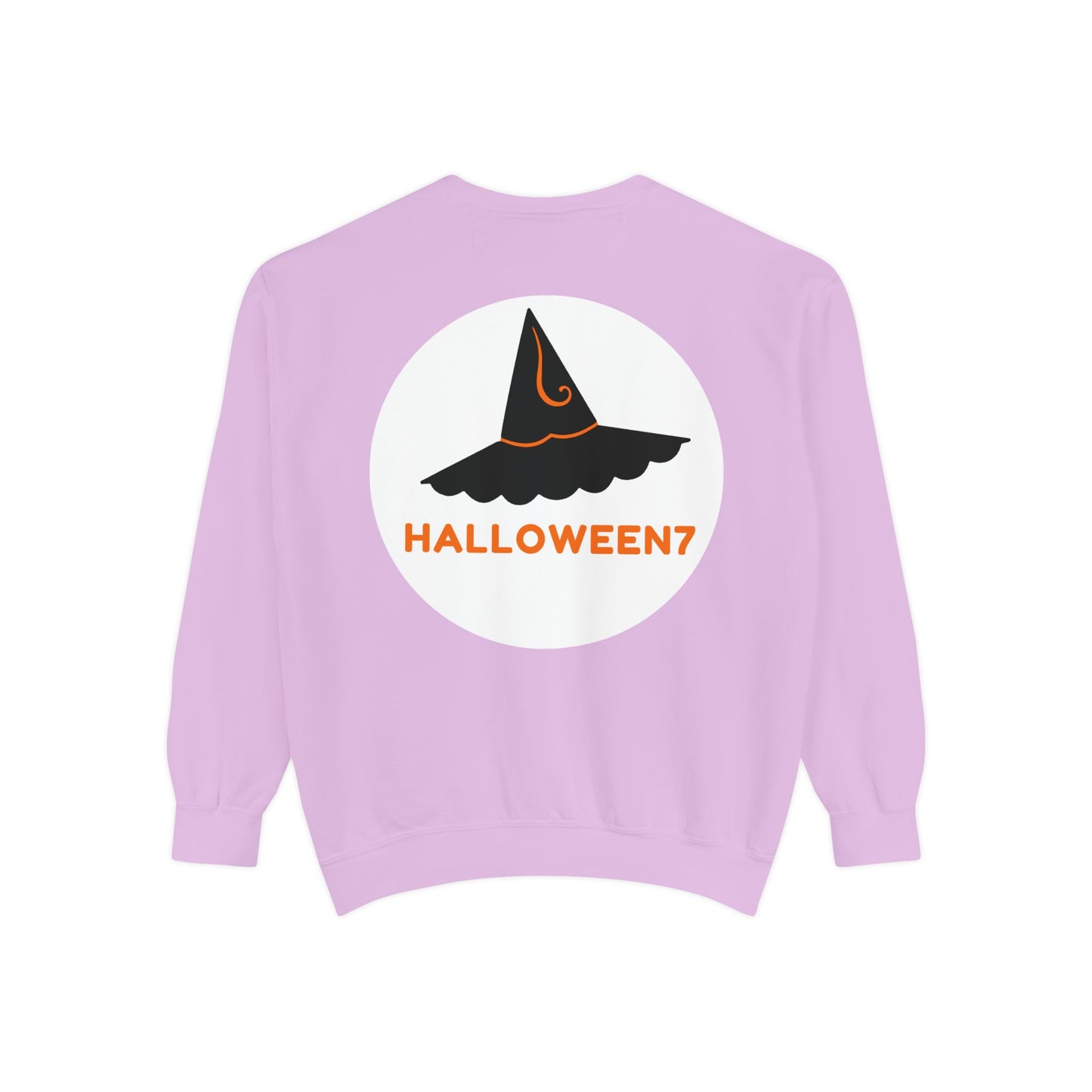 Halloween Best Costume Sweatshirt - Unisex Garment-Dyed