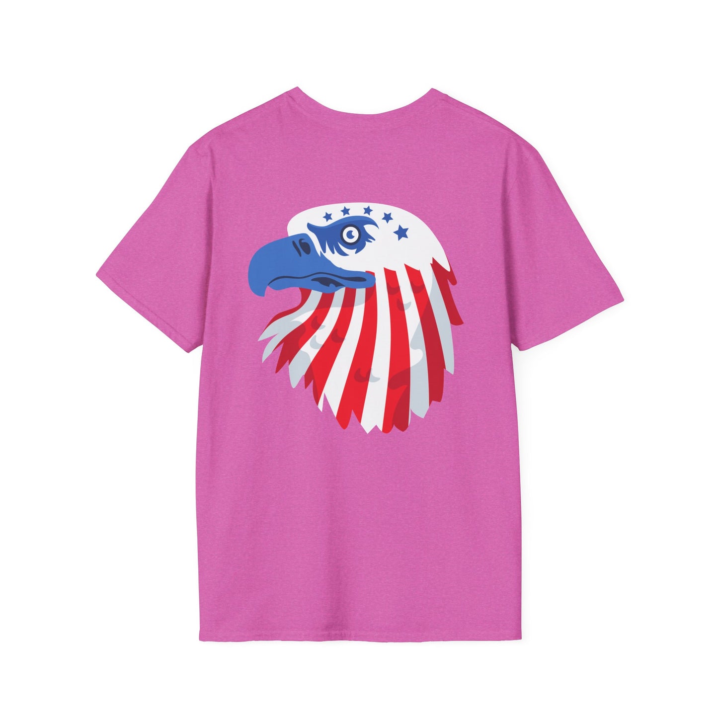 Patriotic Unisex T-Shirt - 'Let's Go Brandon' with Eagle Design