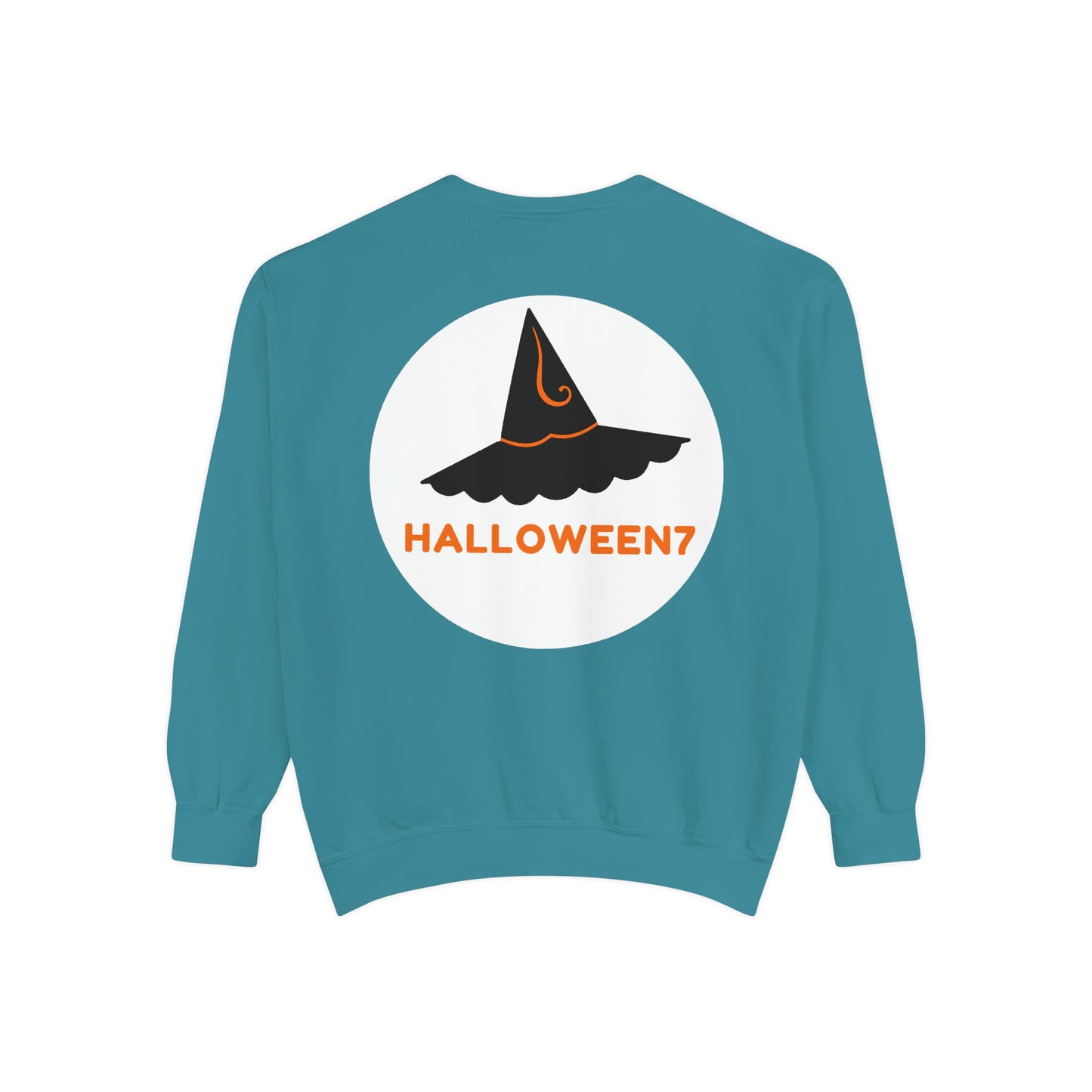 Halloween Best Costume Sweatshirt - Unisex Garment-Dyed