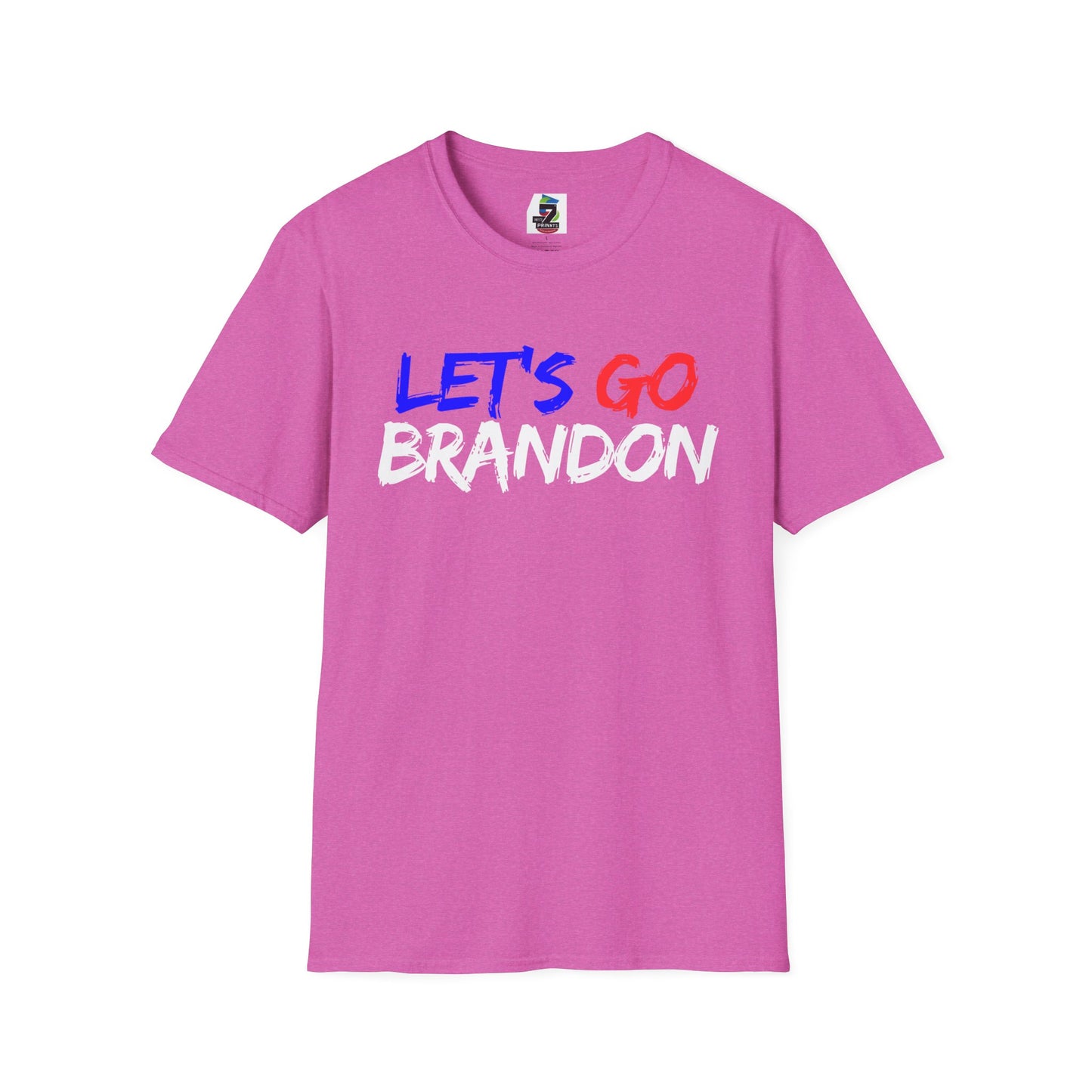 Patriotic Unisex T-Shirt - 'Let's Go Brandon' with Eagle Design