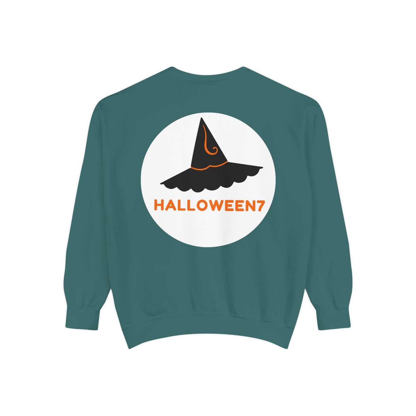 Halloween Best Costume Sweatshirt - Unisex Garment-Dyed