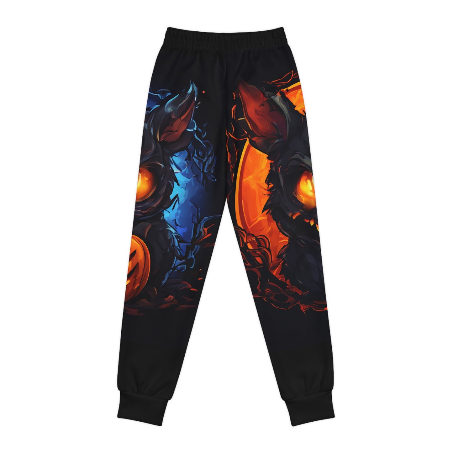 Halloween Youth Joggers with Spooky Design