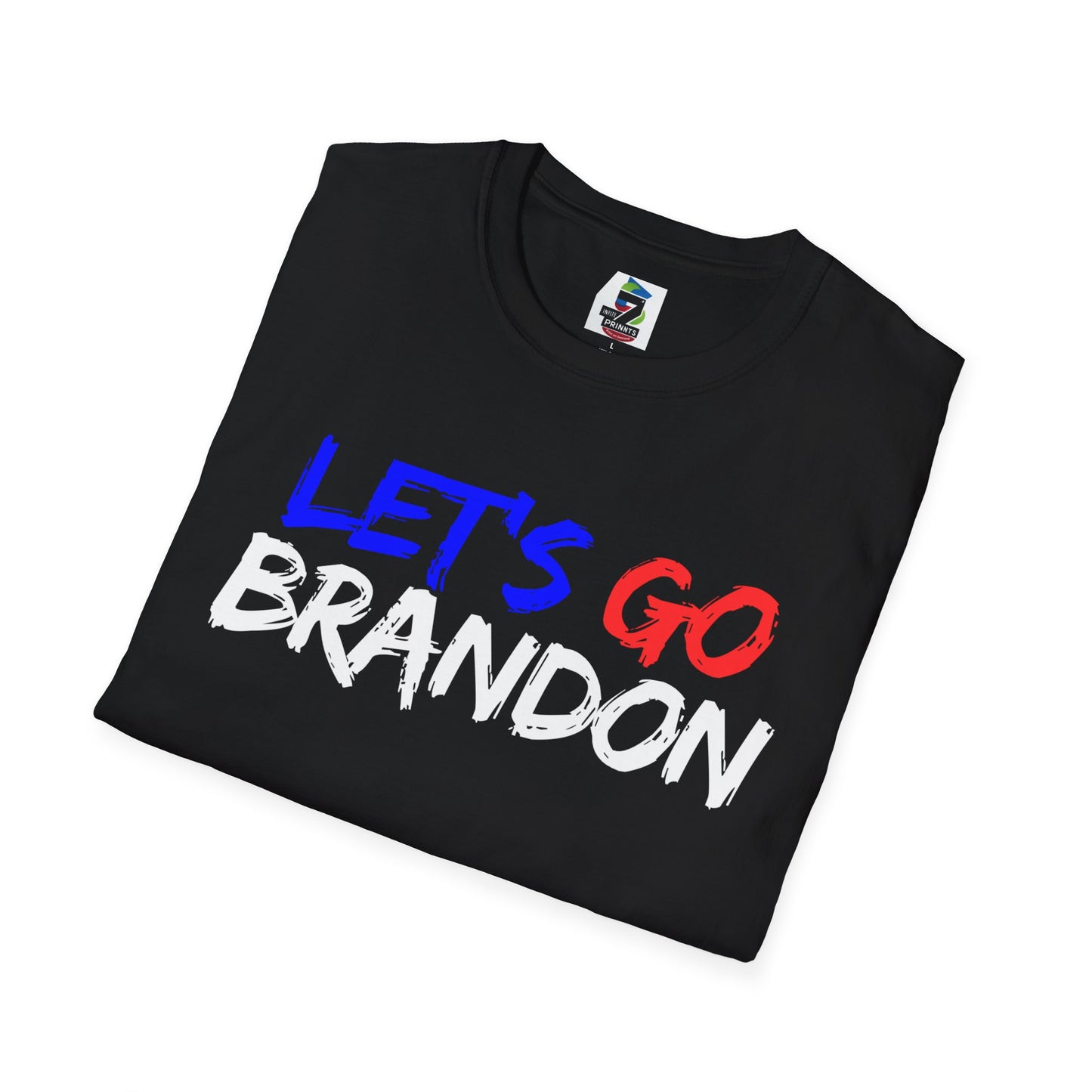 Patriotic Unisex T-Shirt - 'Let's Go Brandon' with Eagle Design